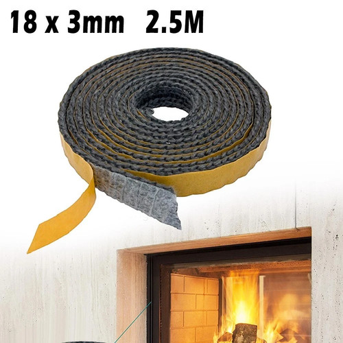 Stove rope glass seal - glass,