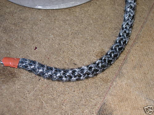 Stove rope door - stove,