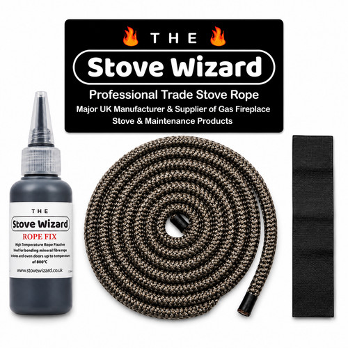 Door seal stove rope heat - seal,