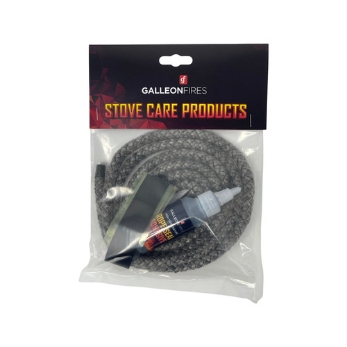 9mm stove door glass rope - 9mm,
