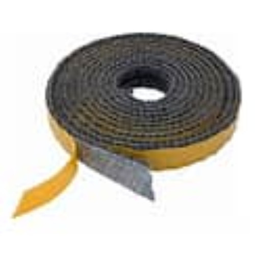 Black flat stove rope self - black,