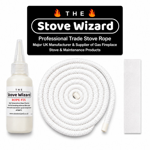 Stove door seal rope - stove,