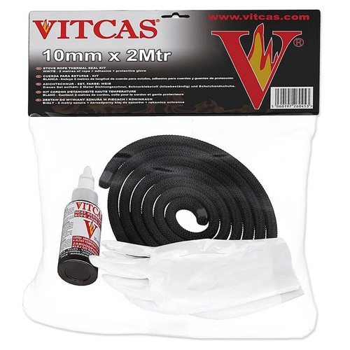 Stove fireplace door seal - stove,