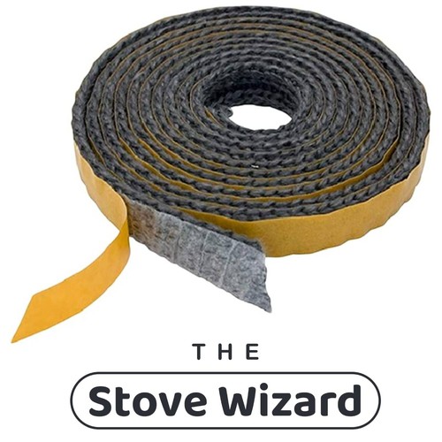 Flat stove rope seal - seal, self